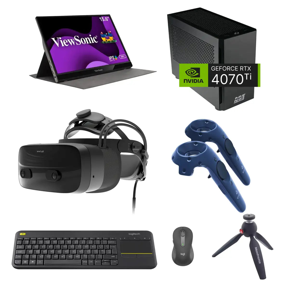 RenderBeast ProXR Bundle | Professional XR Workstation, Headset & Controllers in Pelican Travel Case