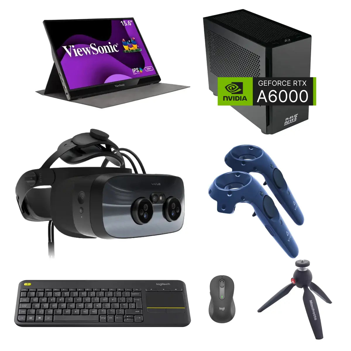 RenderBeast ProXR Bundle | Professional XR Workstation, Headset & Controllers in Pelican Travel Case