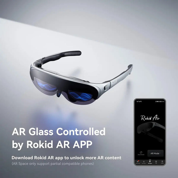 Rokid Air AR Glasses - Starry Gray and Ruby Red