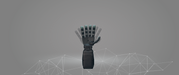 Seed Robotics RH8D adult dexterous robot hand with fingertip force sensors