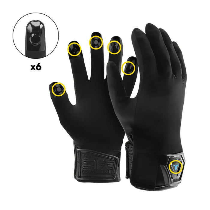 bHaptics TactGlove DK1 Wireless Haptic Gloves (Pair) - VR Accessory