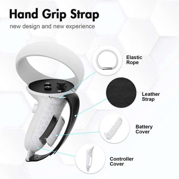 Touch Controller Grip Anti-Throw Strap | For Quest 2 | Knoxlabs