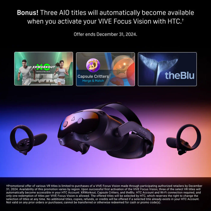 VIVE Focus Vision | Standalone PC VR Gamming Headset | Knoxlabs VIVE Focus Vision | Standalone PC VR Gamming Headset | Knoxlabs