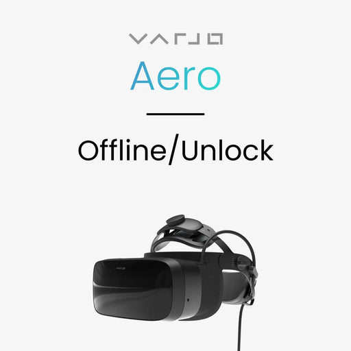 Varjo Aero Offline/Unlock - Software - Knoxlabs VR Marketplace