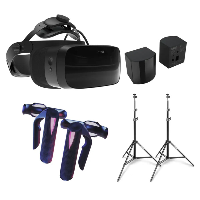 Varjo Aero VR Headset + eteeController SteamVR Kit + Base Stations + Lighthouse Bundle - Knoxlabs VR Marketplace