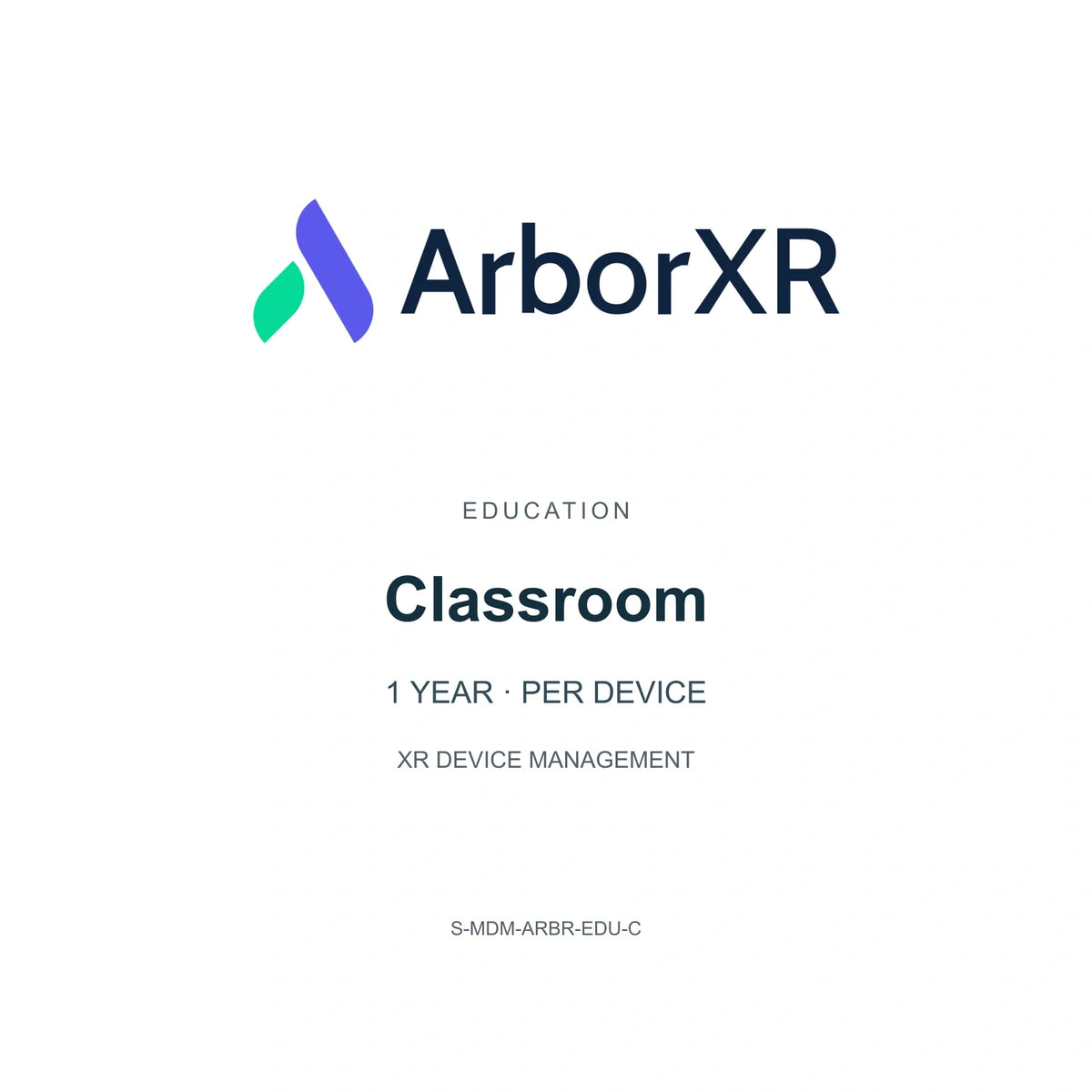 ArborXR Classroom — 1 Year License
