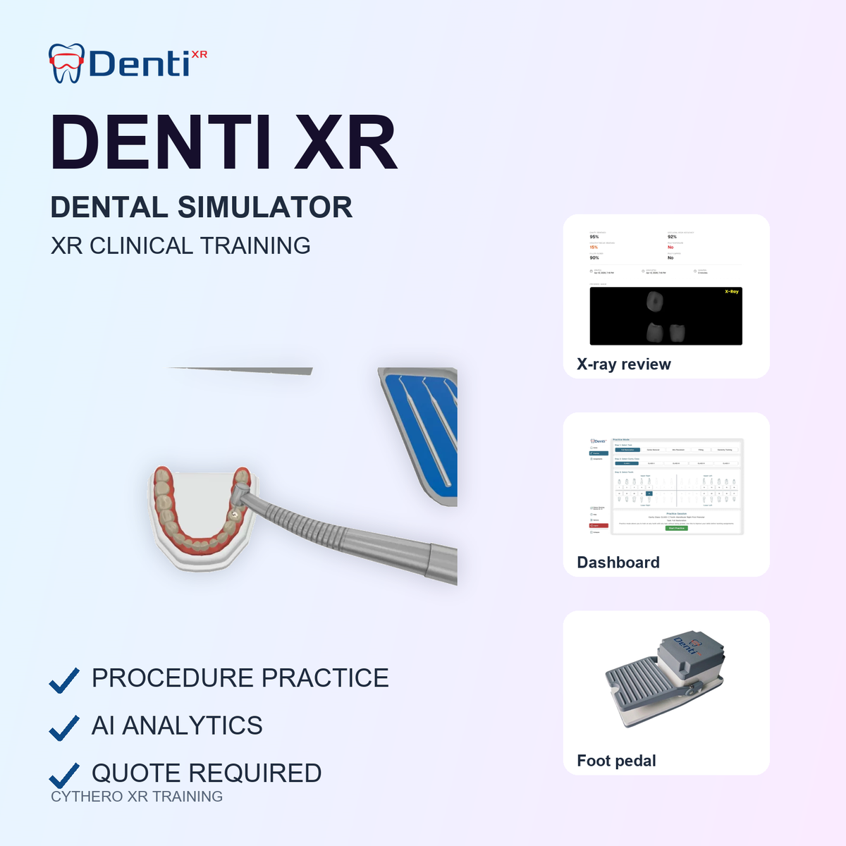 Denti XR Dental Training Simulator