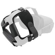Headband Strap - PU leather foam - Black | for Quest 1
