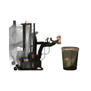 Gatlin-Lite compact manipulation robot placing trash