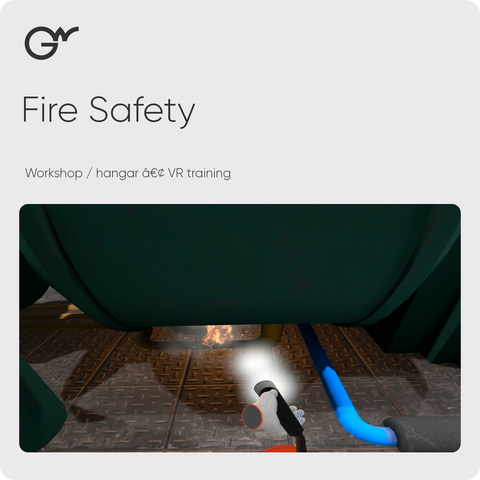 GWPRO Fire Safety — Workshop / Hangar VR Training — 1 year
