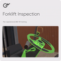 Forklift Inspection — Pre-operational â€¢ VR training; official GWPRO logo and training imagery