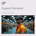 Support Renewal — Education perpetual license; official GWPRO logo and training imagery