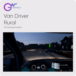 GWPRO Van Driver — Distractions & Hazard Awareness (Rural) VR Training