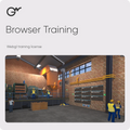 Browser Training — Webgl training license; official GWPRO logo and training imagery