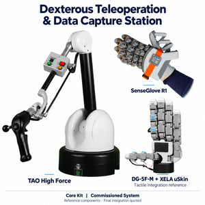 Dexterous Teleoperation & Data Capture Station — Commissioned System
