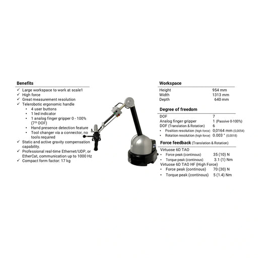 Haption Virtuose 6D force-feedback device