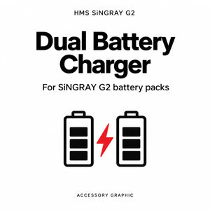 HMS SiNGRAY G2 Dual Battery Charger