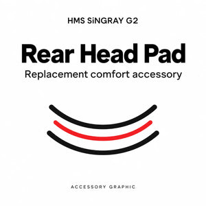HMS SiNGRAY G2 Rear Head Pad