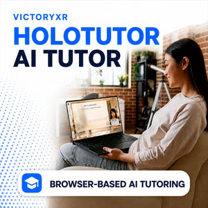 VictoryXR HoloTutor AI Tutor License - HoloTutor Plus / 1-Year