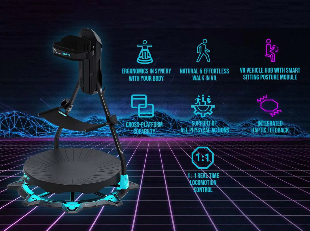 KAT Walk C2 | 2nd-Generation Personal VR Treadmill | Knoxlabs VR KAT Walk C2 | 2nd-Generation Personal VR Treadmill | Knoxlabs VR