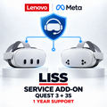 Lenovo and Meta LISS service add-on for Meta Quest 3 and 3S - 1 year support