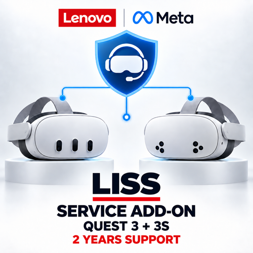 Lenovo and Meta LISS service add-on for Meta Quest 3 and 3S - 2 years support