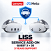 Lenovo and Meta LISS service add-on for Meta Quest 3 and 3S - 3 years support