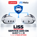 Lenovo and Meta LISS service add-on for Meta Quest 3 and 3S with 1, 2, and 3 year options