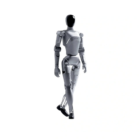 LimX Luna full-size interactive humanoid robot on a pure white background