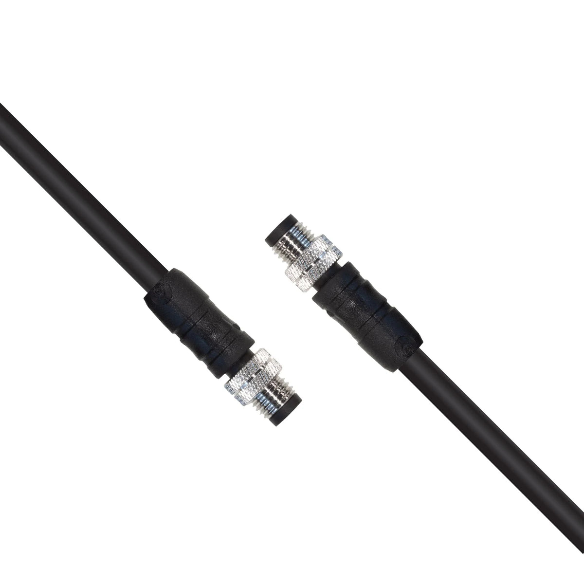 M8 cable (Male to Male) — official Luxonis image on white