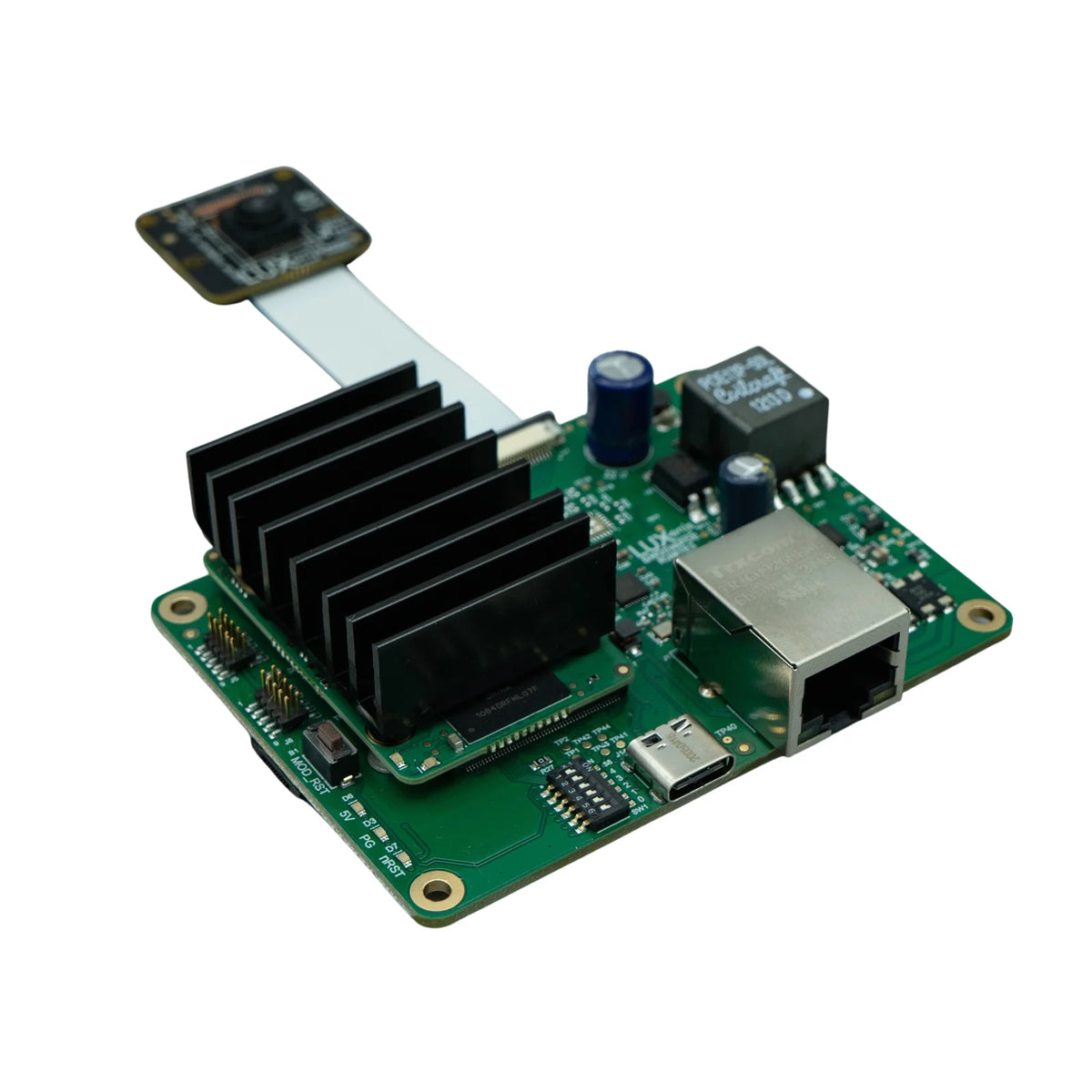 OAK-FFC 1P PoE — official Luxonis image on white