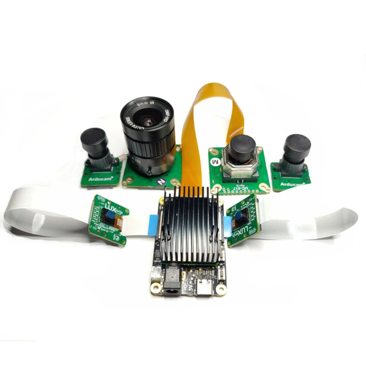 OAK-FFC 3P — official Luxonis image on white