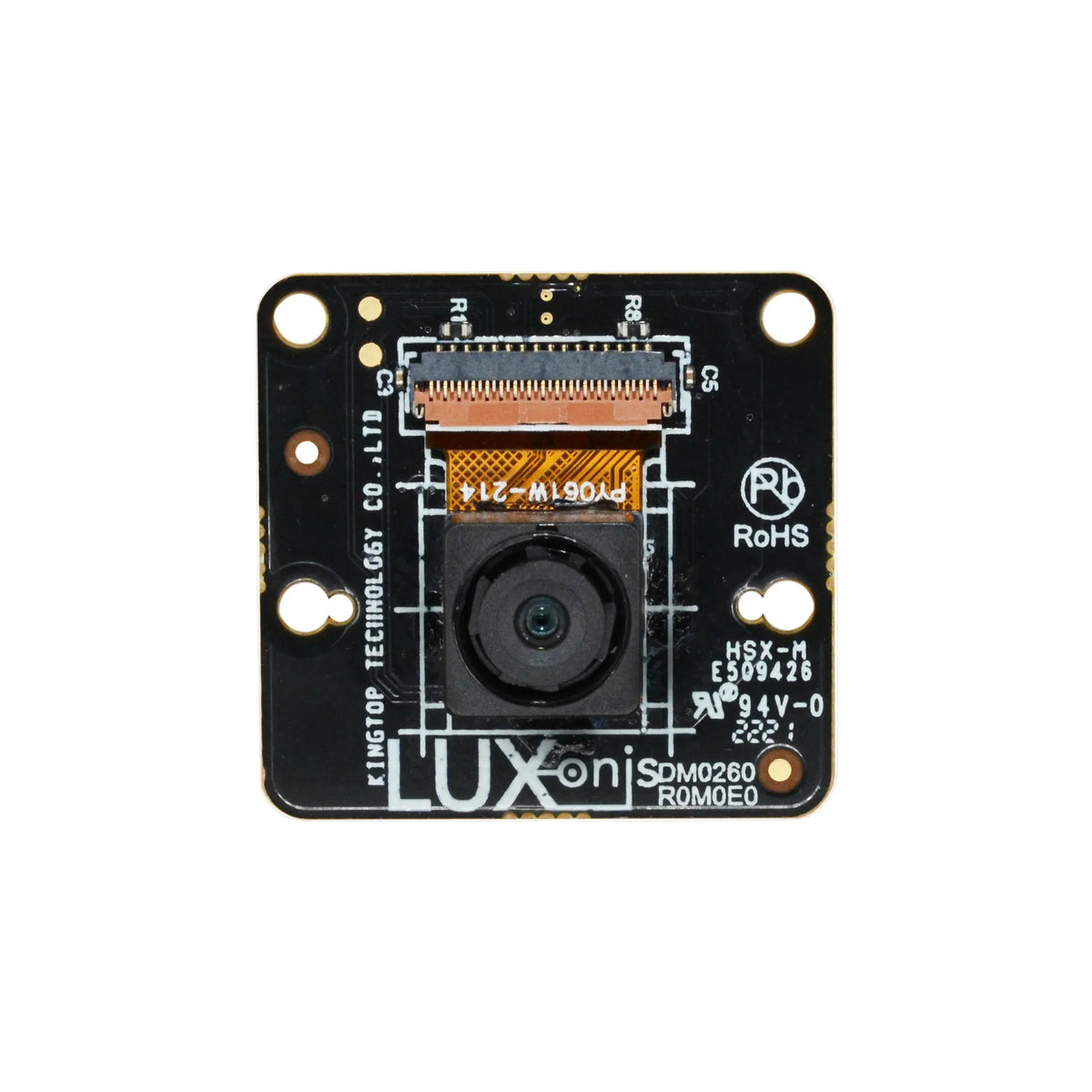 OAK-FFC IMX214 — official Luxonis image on white