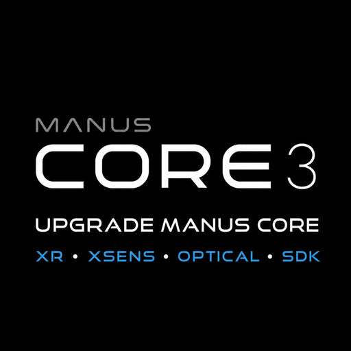 MANUS Core 3 license upgrade for Xsens