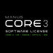 MANUS Core 3 software license options: Core 3, XR, Xsens, Optical and SDK