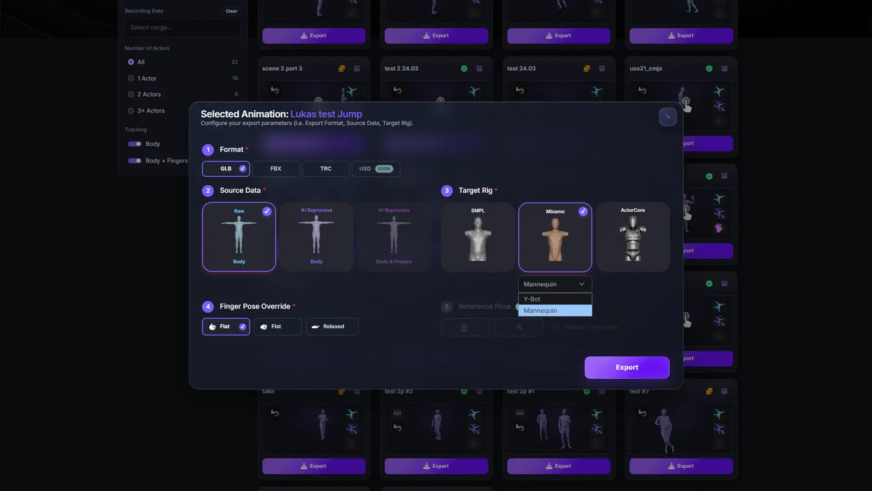 Moverse Capture | Markerless Motion Capture Platform