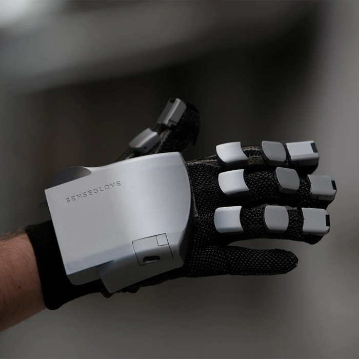 SenseGlove Nova Blue | Haptic Virtual Reality Gloves