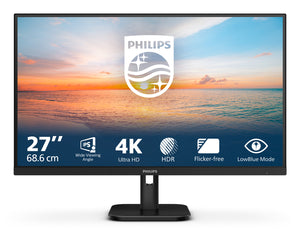 Philips 27E1N1800A - 27" 4K UHD IPS Monitor with HDMI and DisplayPort