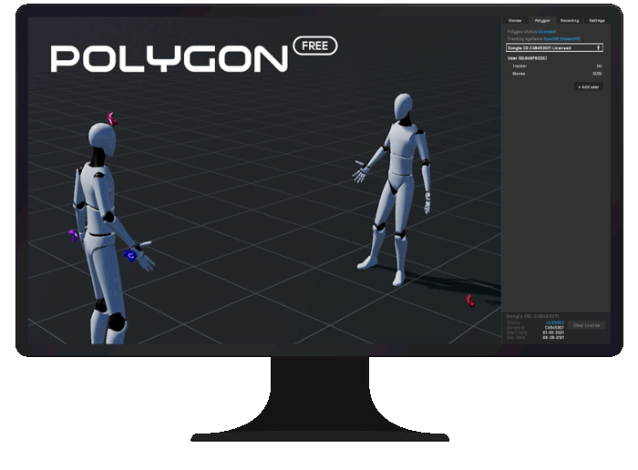Polygon Pro Edition Advanced Motion Capture Knoxlabs VR