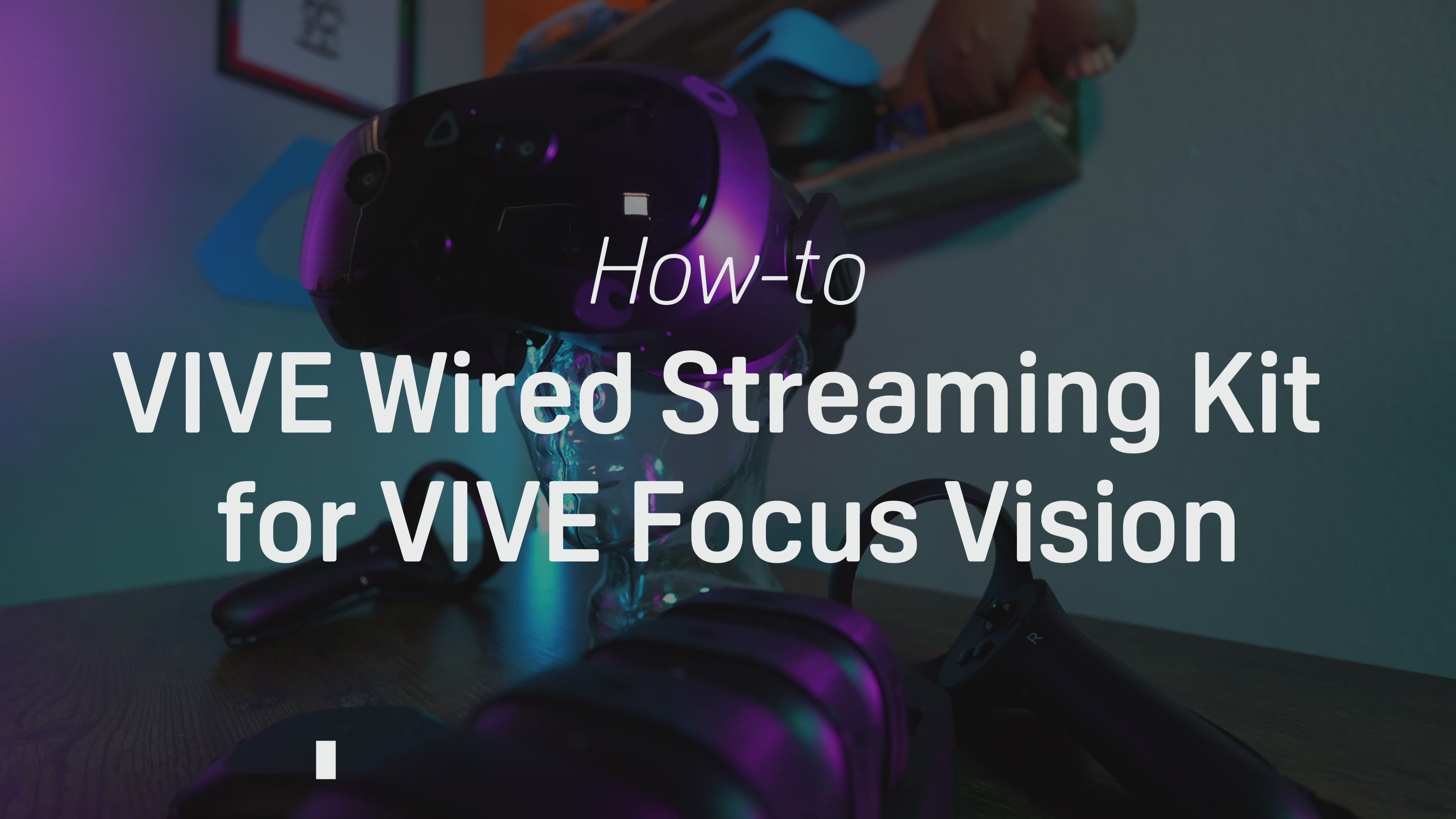 VIVE Wired Streaming Kit for VIVE Focus Vision | DisplayPort mode