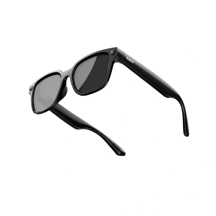 Rokid AI Glasses Style in black on pure white