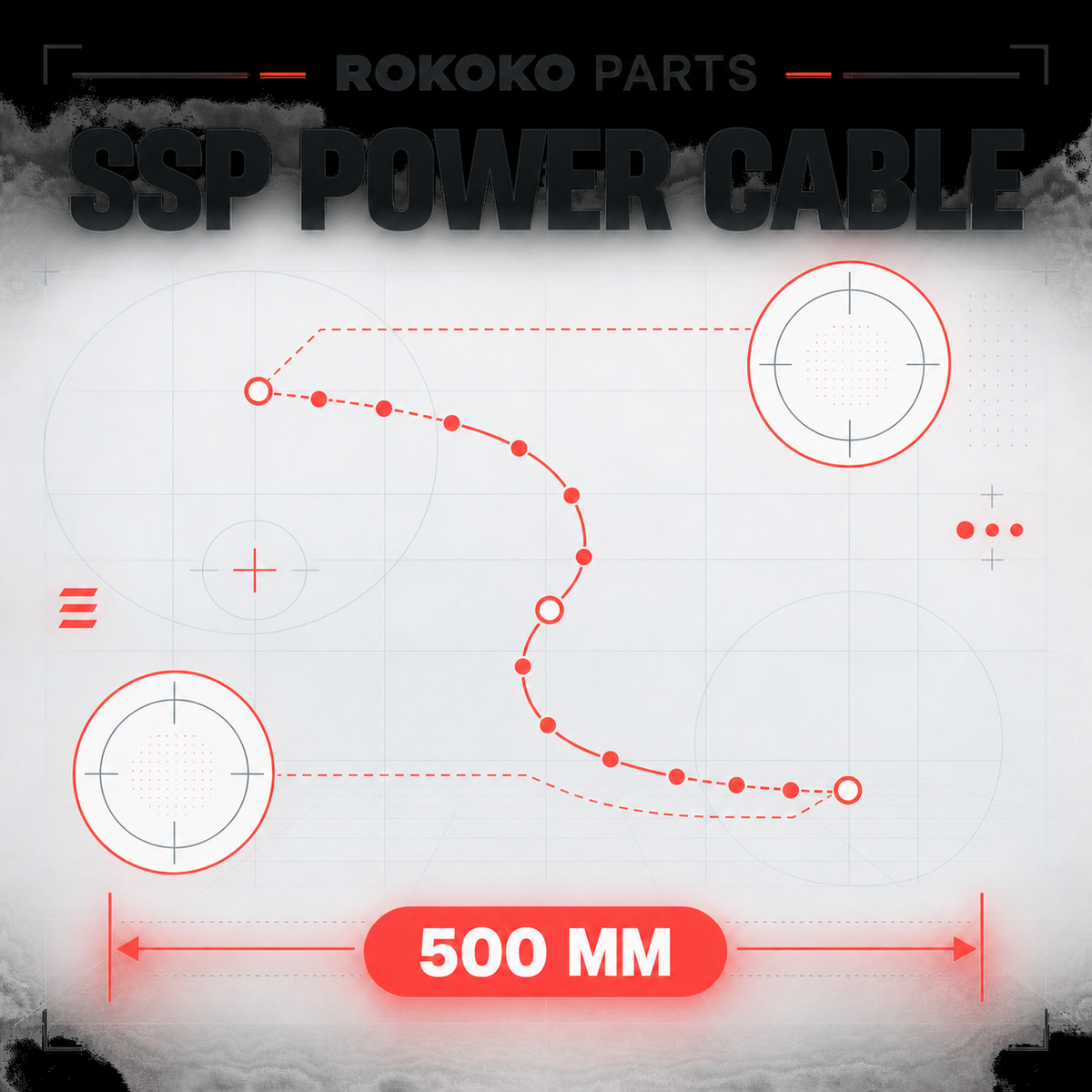 Rokoko Cable Power 500mm