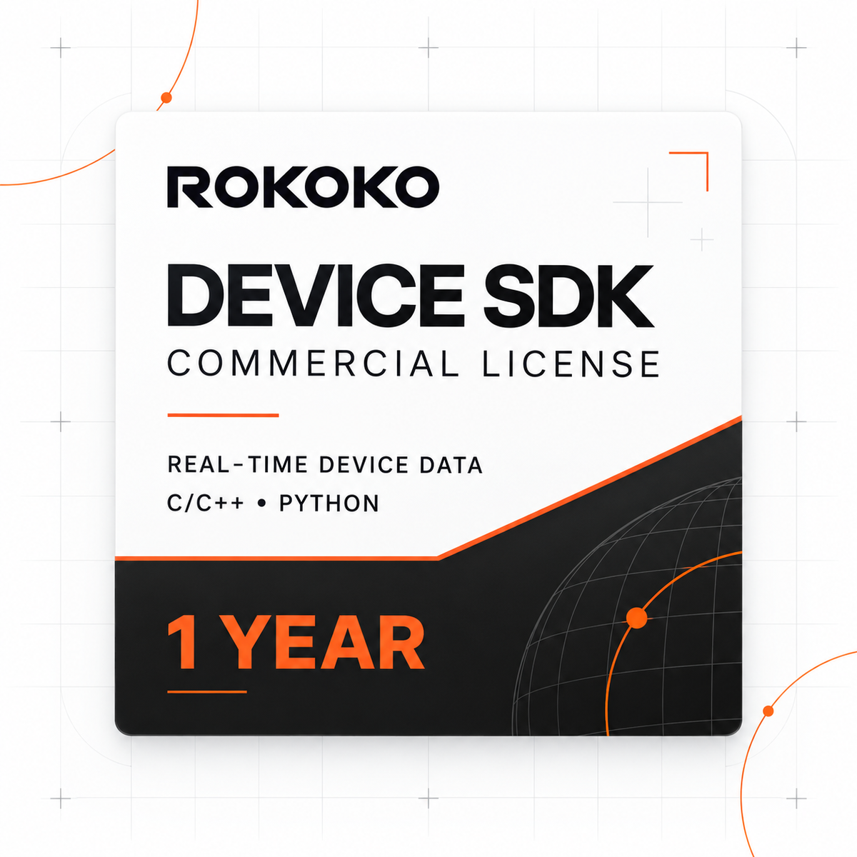 Rokoko Device SDK Commercial License — 1 Year