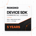 Rokoko Device SDK Commercial License — 5 Years
