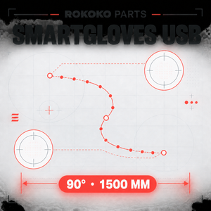 Smartgloves USB A/C 90 Degrees 1500mm