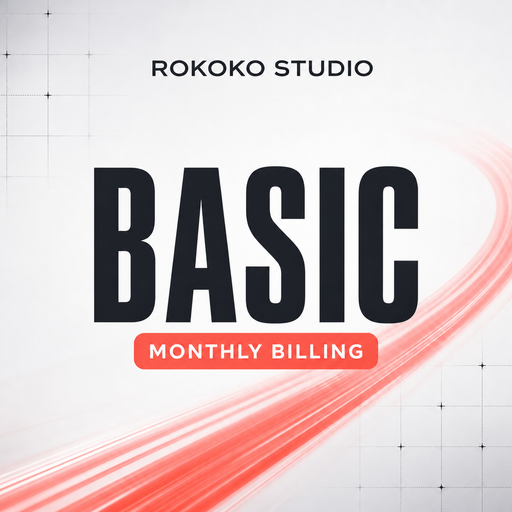 Rokoko Studio Basic — Monthly billing