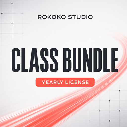 Rokoko Studio Class Bundle — Yearly License