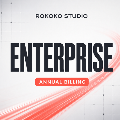 Rokoko Studio Enterprise — Annual billing