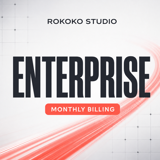 Rokoko Studio Enterprise — Monthly billing