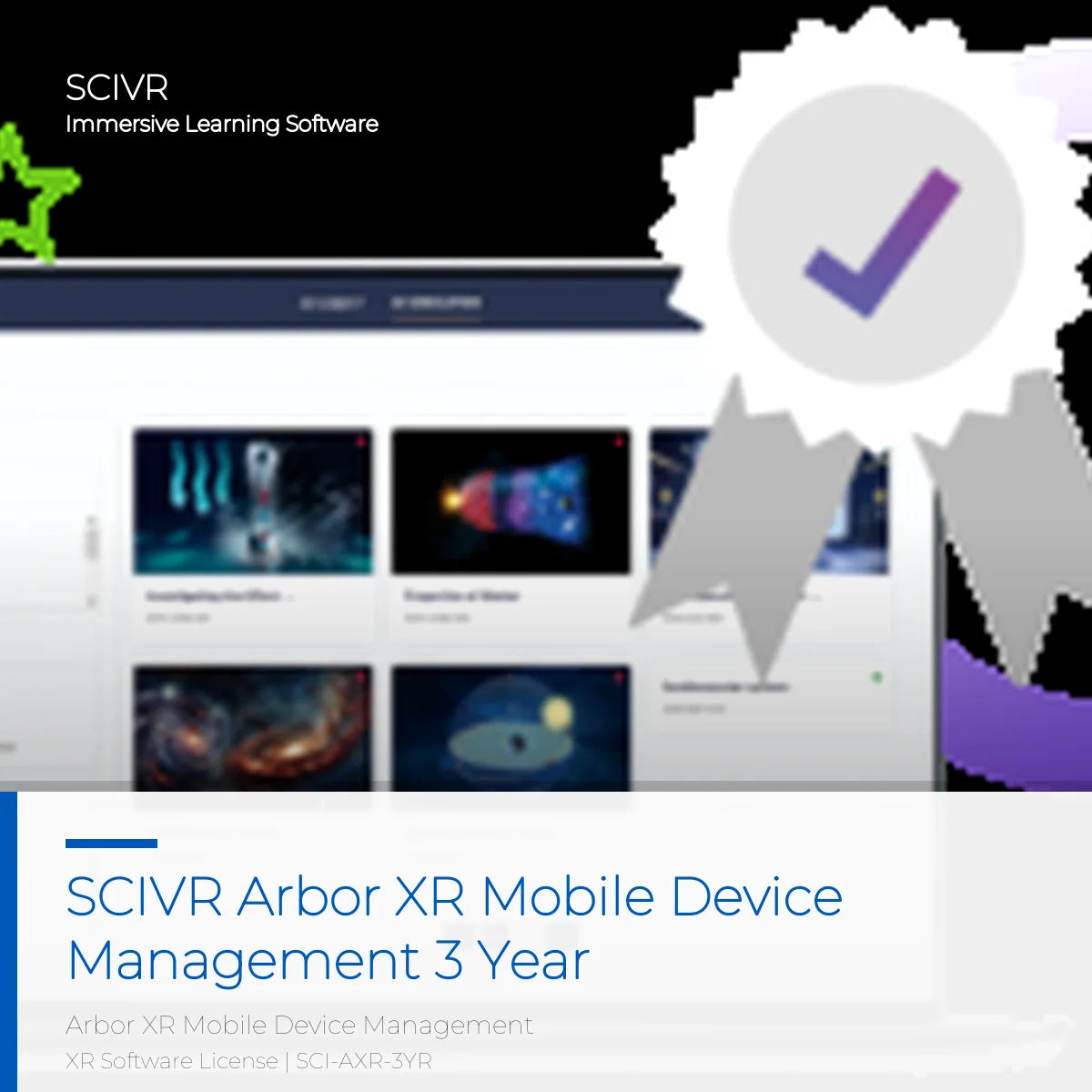 SCIVR Arbor XR Mobile Device Management 3 Year